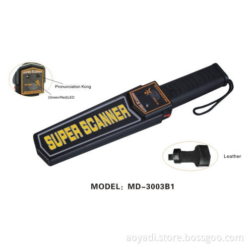 Super Scanner Hand Held Metal Detector (MD-3003B1)
